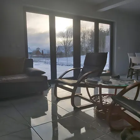 Dom wakacyjny Dom Na Końcu świata Ostrowite Sauna I Ruska Bania